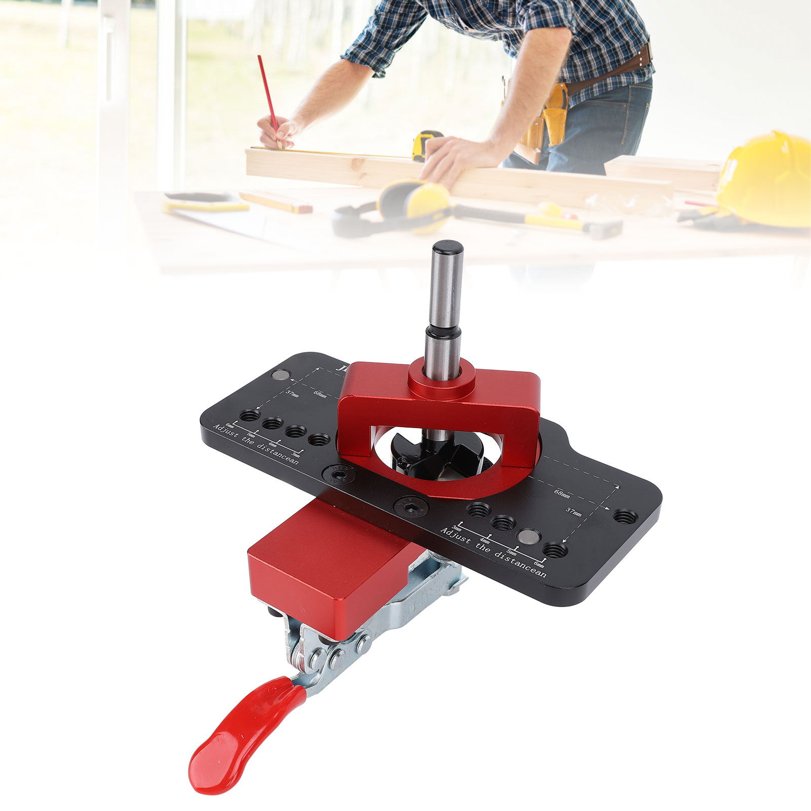 Cabinet Hinge Drilling Locator - Home Decor Location บทวิจารณ์และราคา