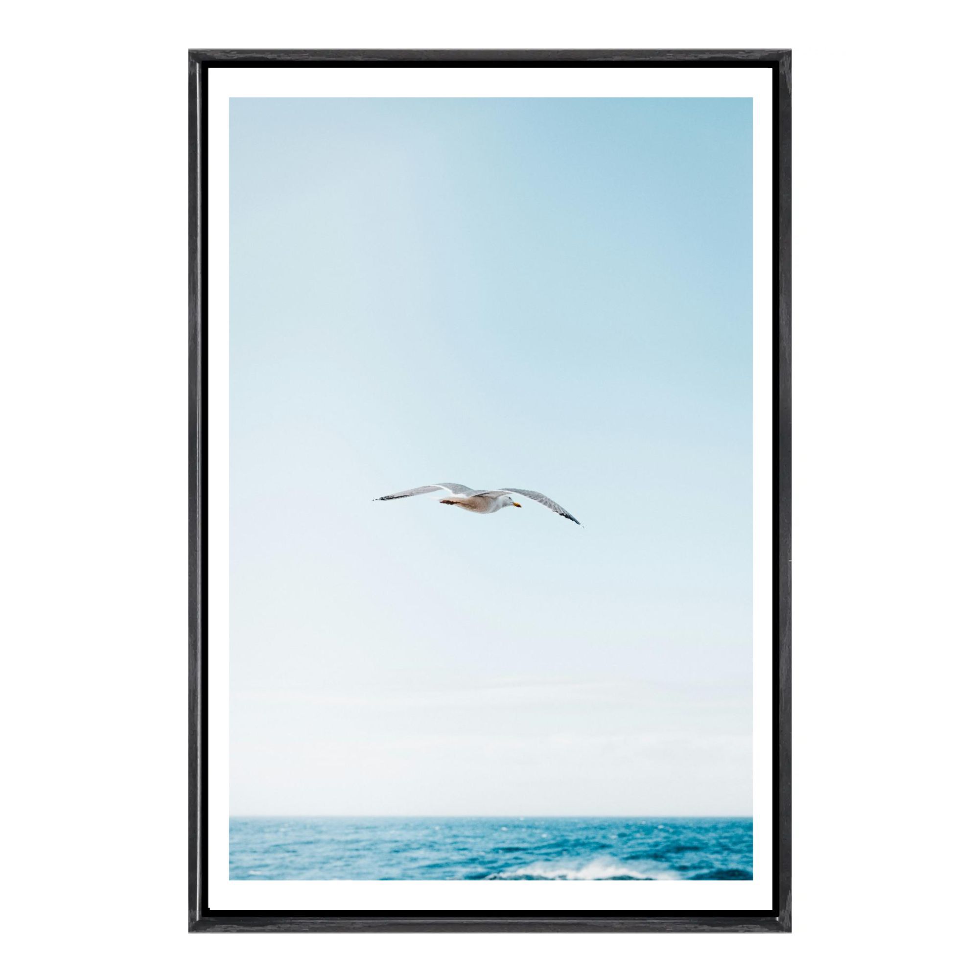 Seagull Canvas Framed Wall Art - Home Decor Mirror บทวิจารณ์และราคา