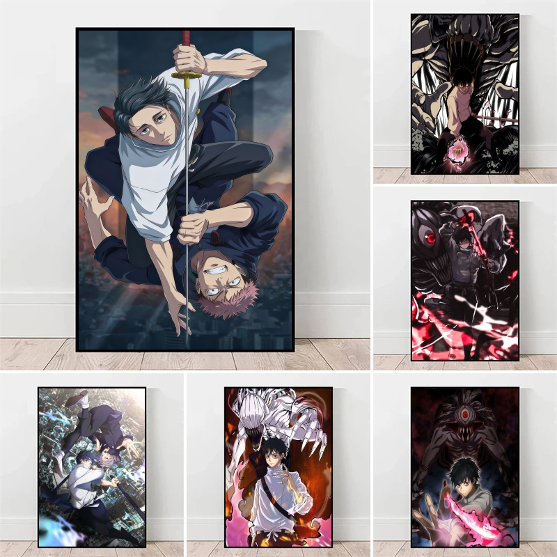 Jujutsu Kaisen Yuta Okkotsu &  - Home Decor Canvas บทวิจารณ์และราคา