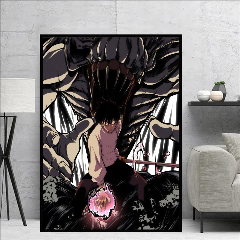 Jujutsu Kaisen Yuta Okkotsu &  - Home Decor Canvas บทวิจารณ์และราคา