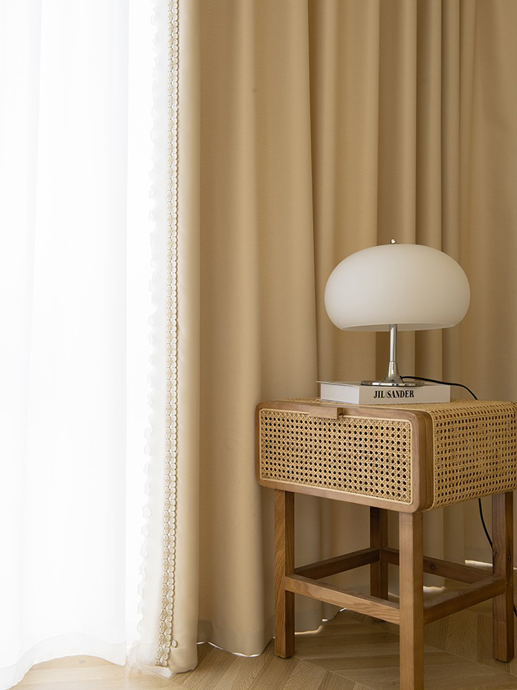 Art Cream Curtain French Luxur - Home Decor Ig บทวิจารณ์และราคา