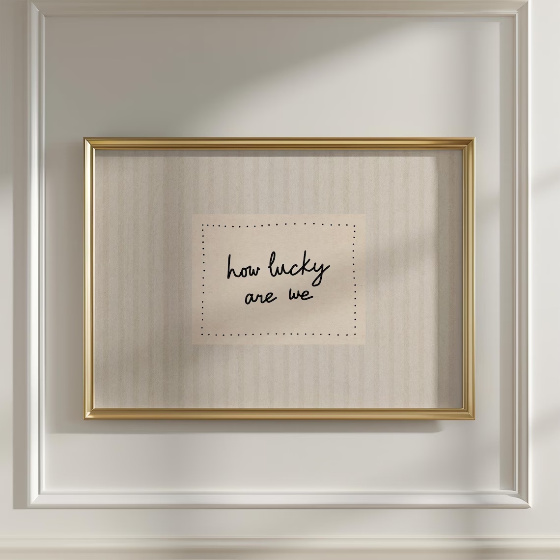 Modern,Minimalist How Lucky Ar - Home Decor On Wall บทวิจารณ์และราคา