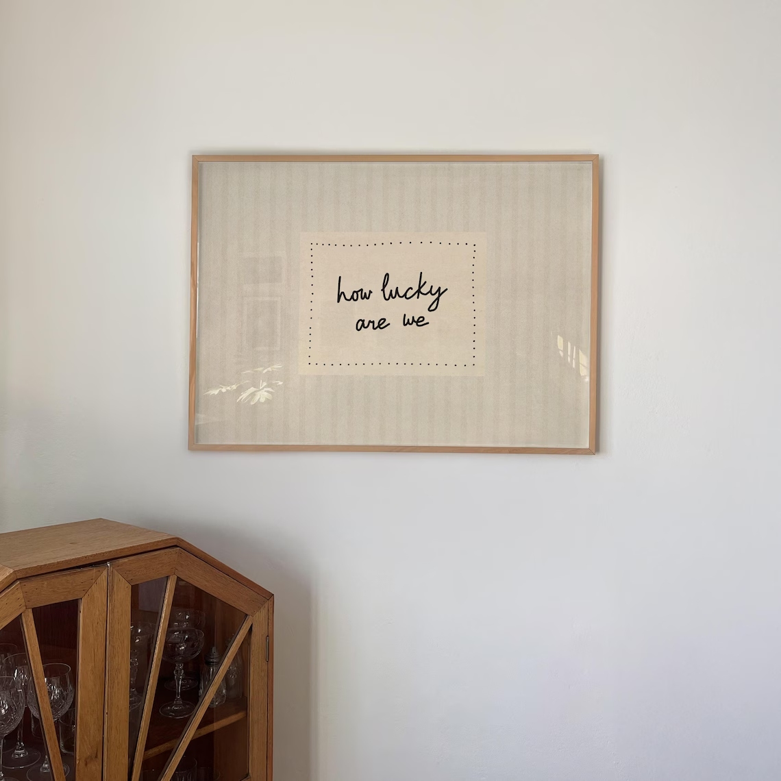Modern,Minimalist How Lucky Ar - Home Decor On Wall บทวิจารณ์และราคา