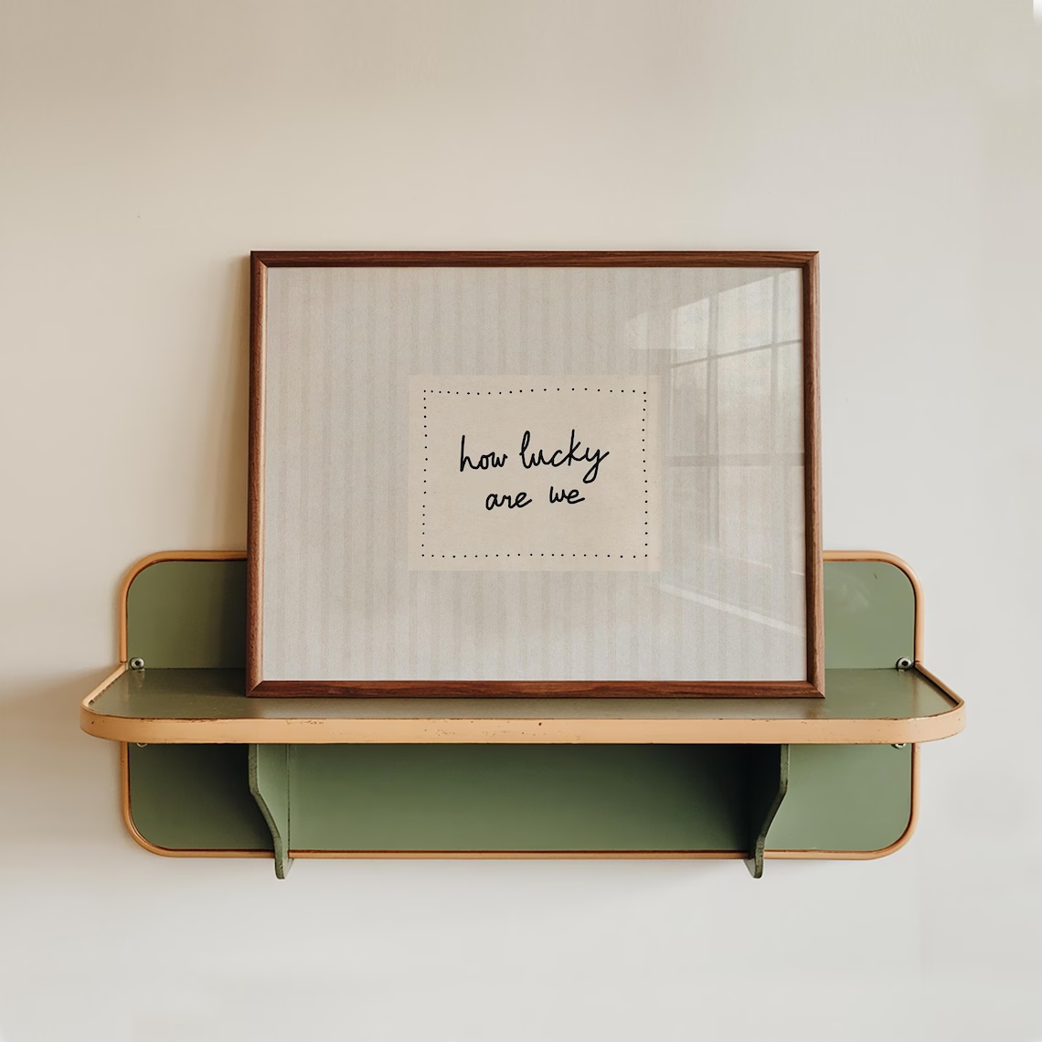 Modern,Minimalist How Lucky Ar - Home Decor On Wall บทวิจารณ์และราคา