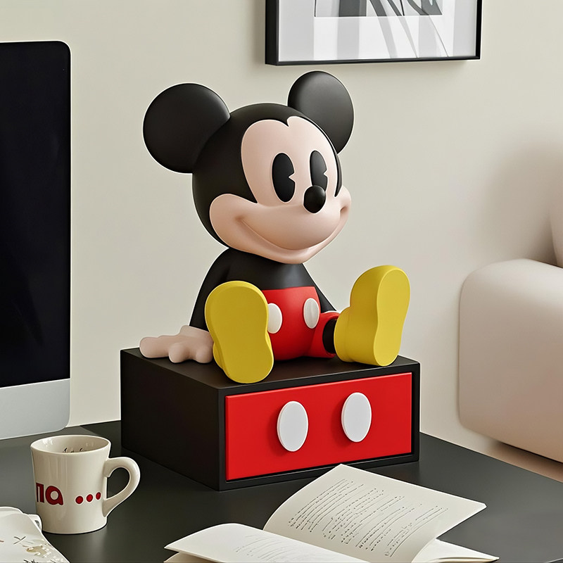 Cute Mouse Drawer Storage Box  - Vanity Home Decor บทวิจารณ์และราคา
