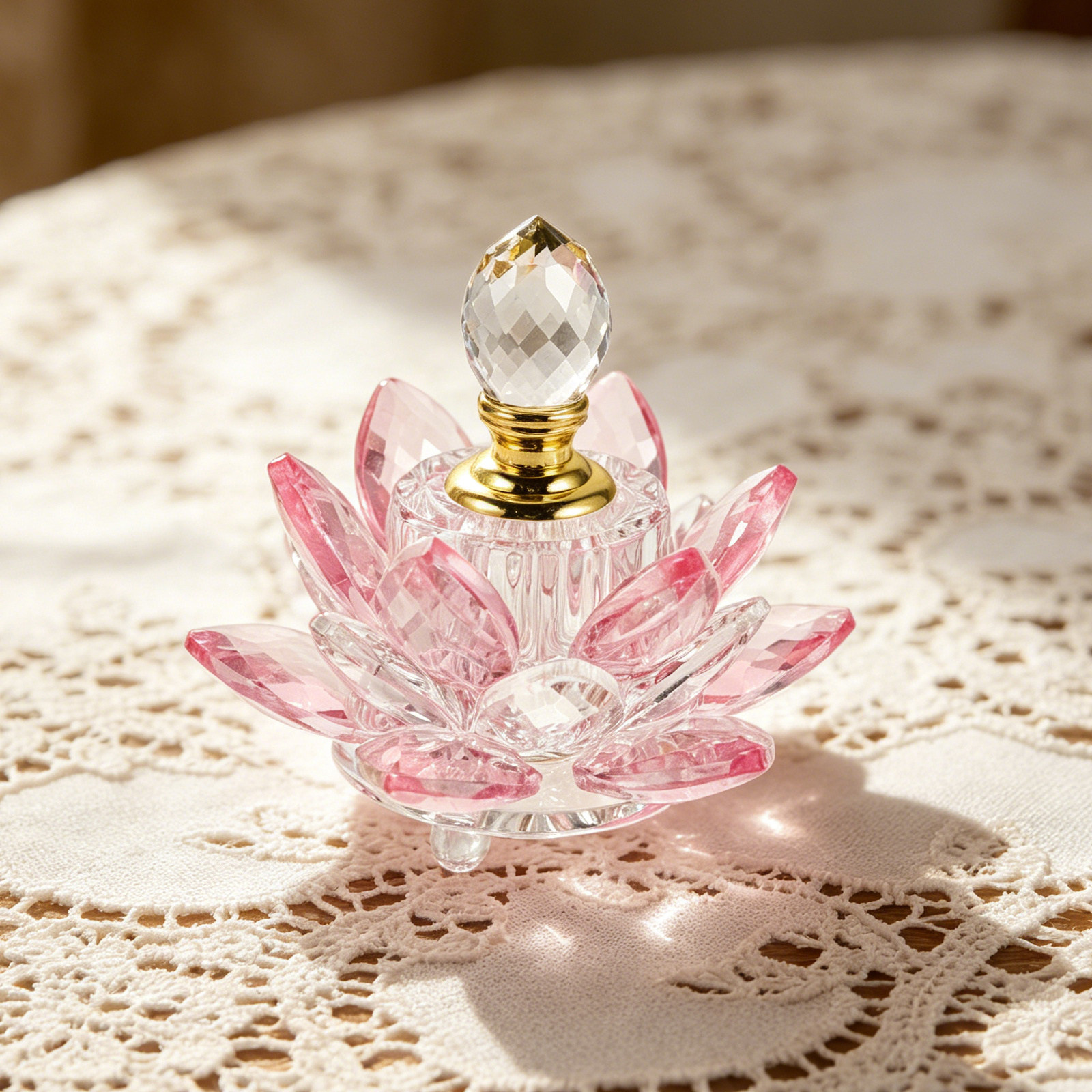 Crystal Lotus Flower Perfume B - Vanity Home Decor บทวิจารณ์และราคา