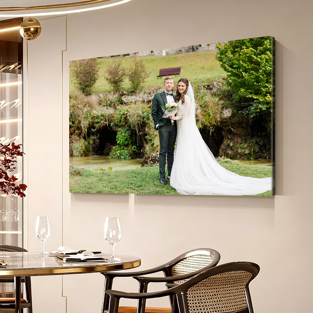 1pc big size canvas custom pho - Home Decor Canvas บทวิจารณ์และราคา