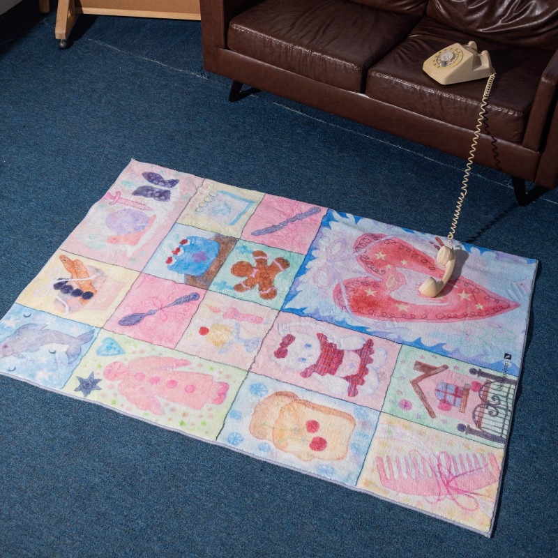 Pink Cute Girl Bedroom Carpet  - Home Decor Ig บทวิจารณ์และราคา