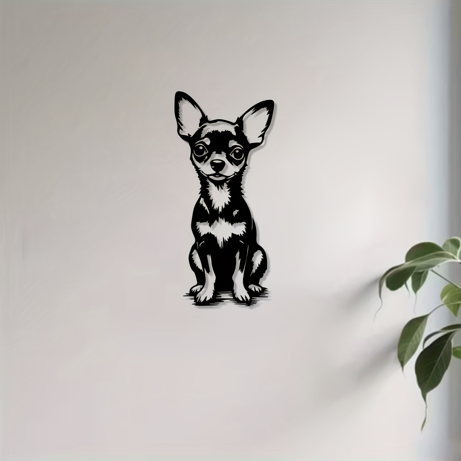 Mordern Metal Wall Art Cute Ch - Home Decor Quirky บทวิจารณ์และราคา