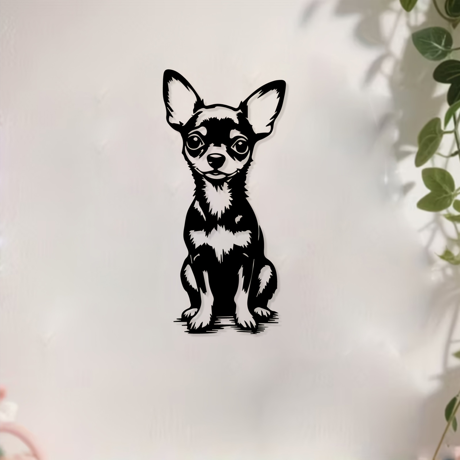Mordern Metal Wall Art Cute Ch - Home Decor Quirky บทวิจารณ์และราคา