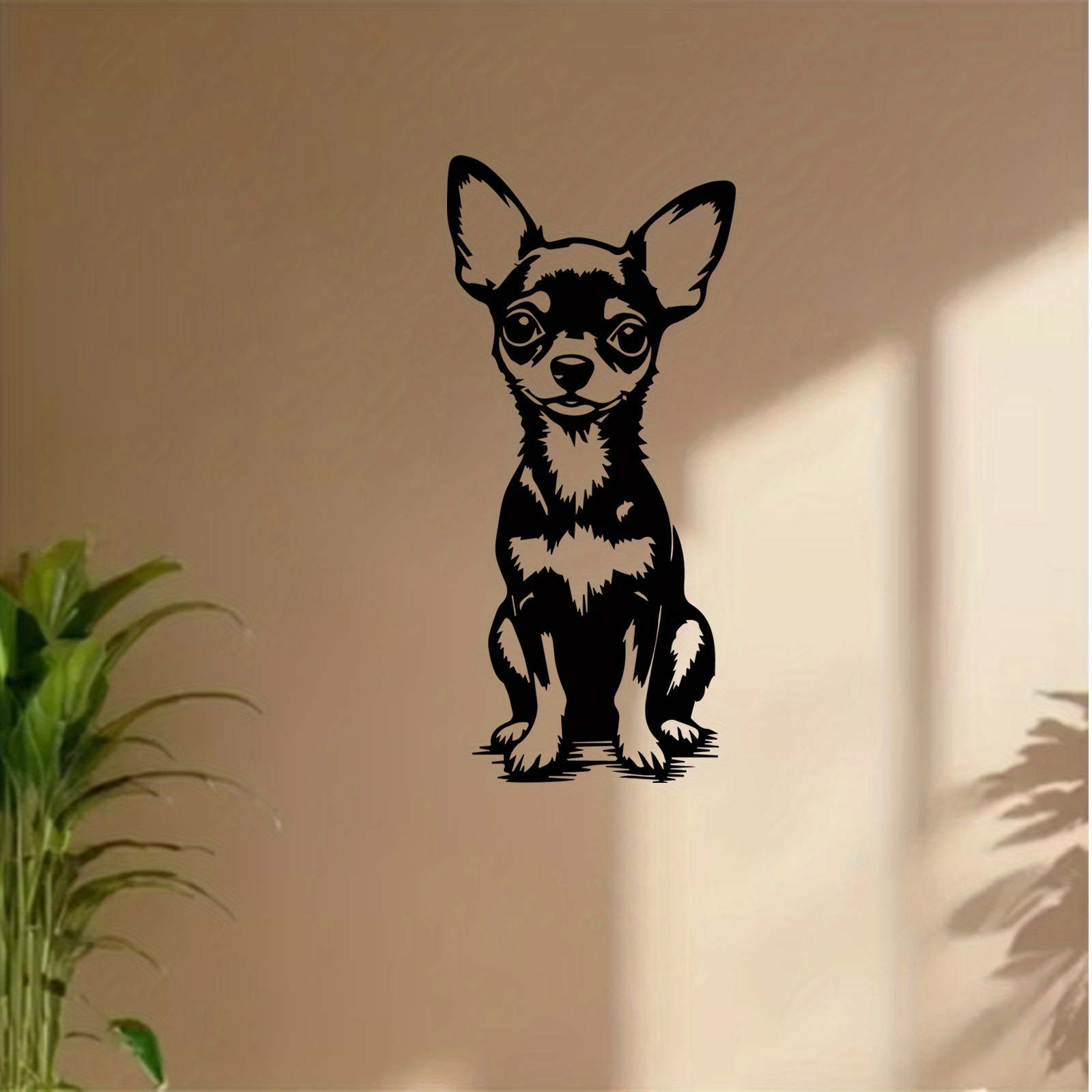 Mordern Metal Wall Art Cute Ch - Home Decor Quirky บทวิจารณ์และราคา