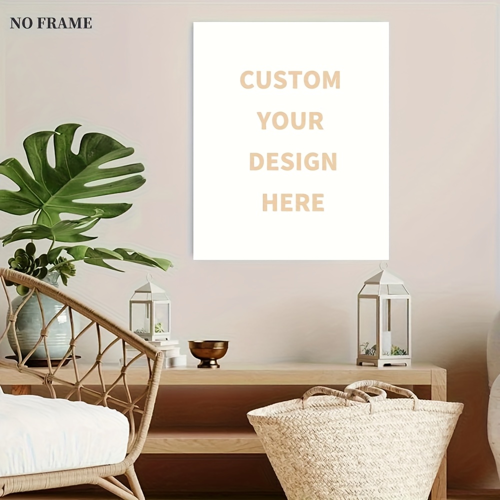Custom Canvas Print with Your  - Home Decor Canvas บทวิจารณ์และราคา