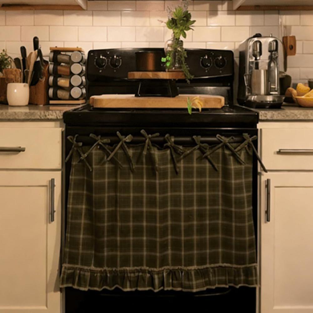 Oven Skirt Artisanal Farmhouse - Home Decor Curtain บทวิจารณ์และราคา