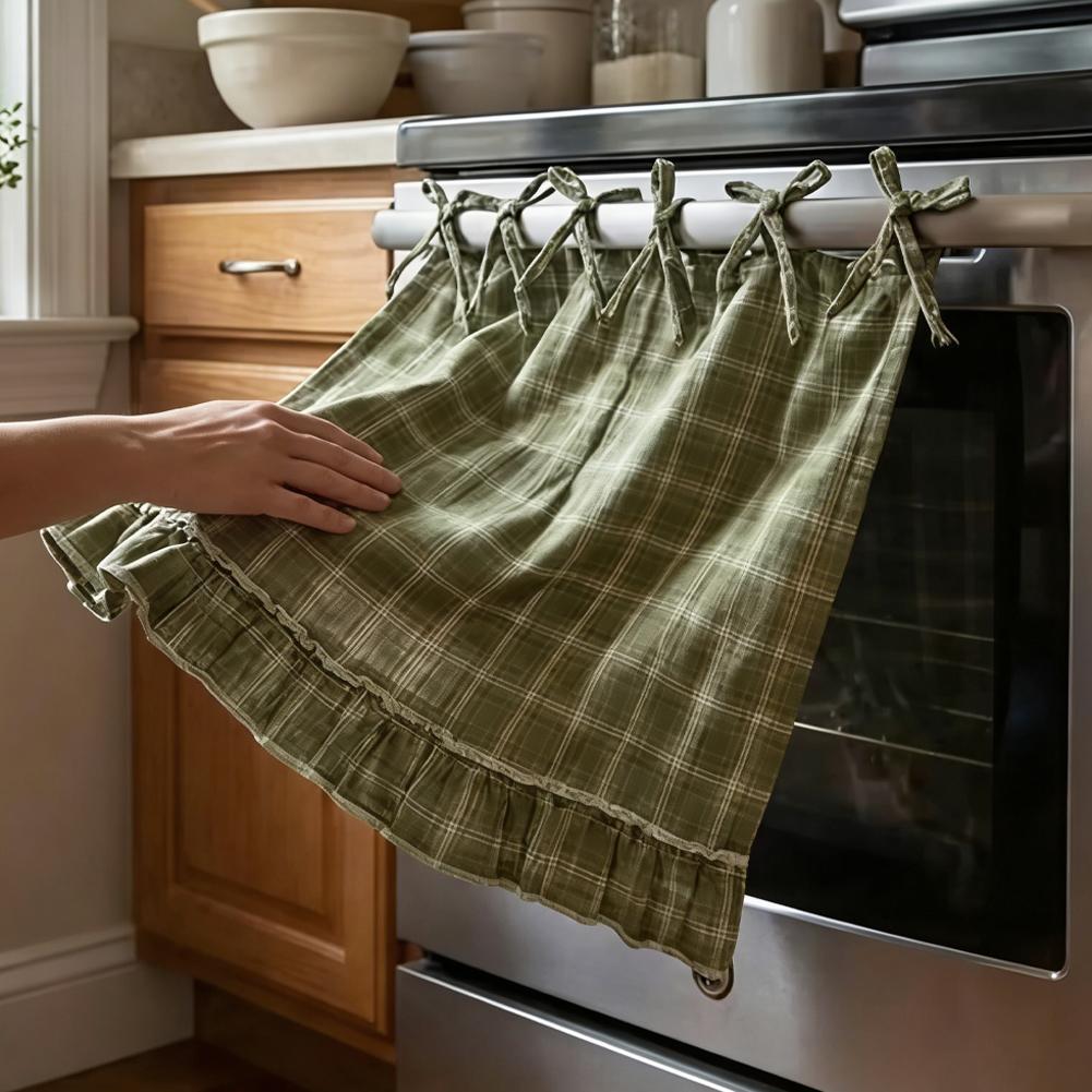 Oven Skirt Artisanal Farmhouse - Home Decor Curtain บทวิจารณ์และราคา