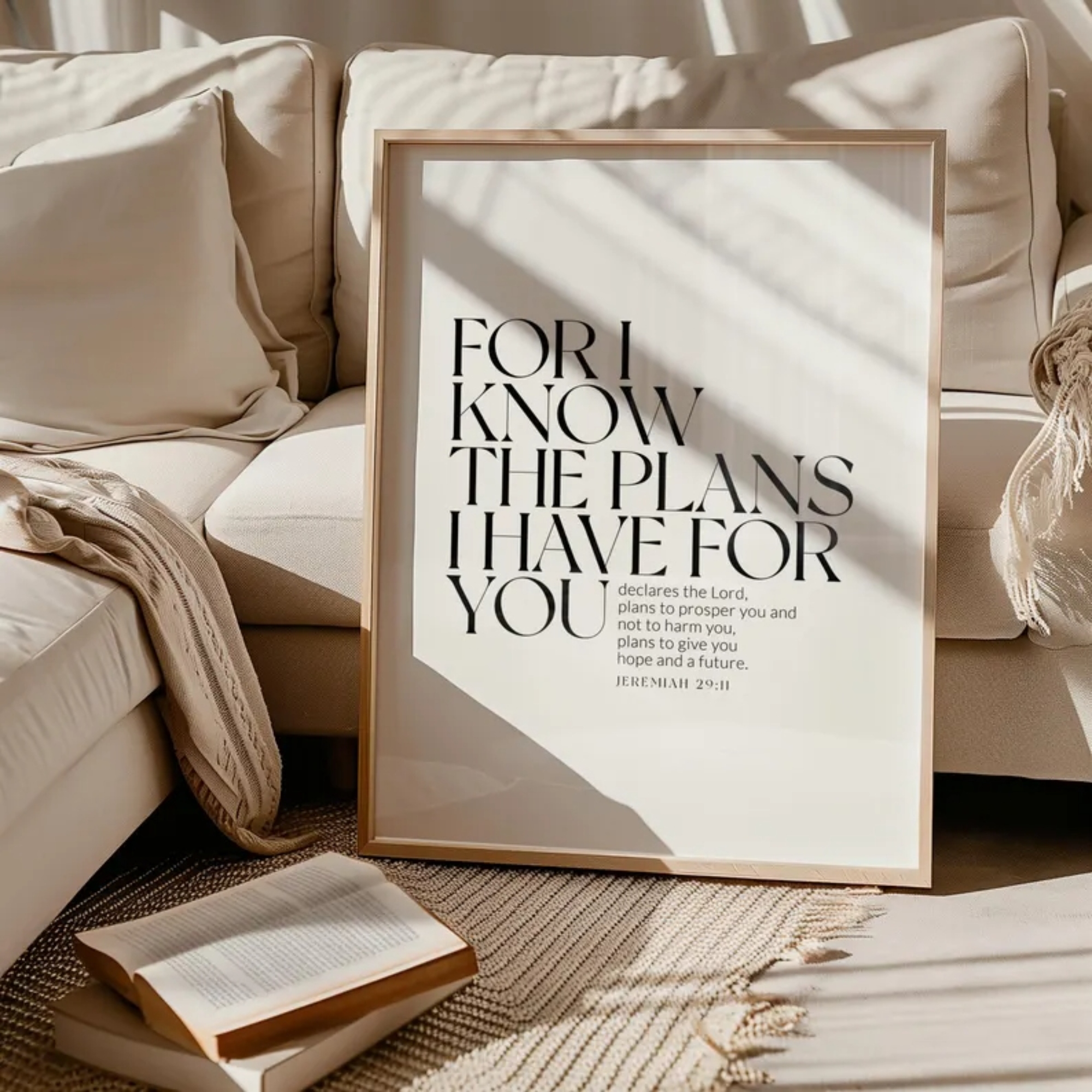 Bible Jeremiah 29:11Christian  - Home Decor On Wall บทวิจารณ์และราคา