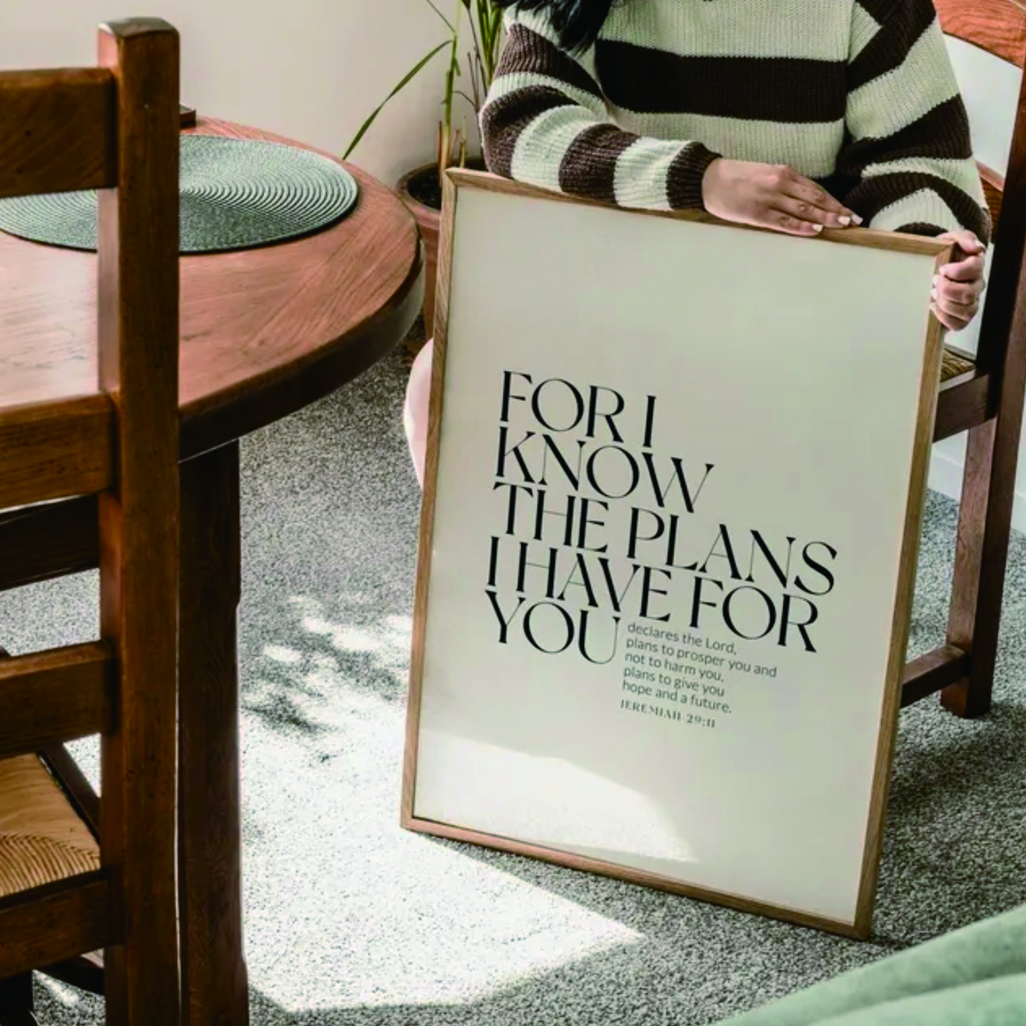 Bible Jeremiah 29:11Christian  - Home Decor On Wall บทวิจารณ์และราคา