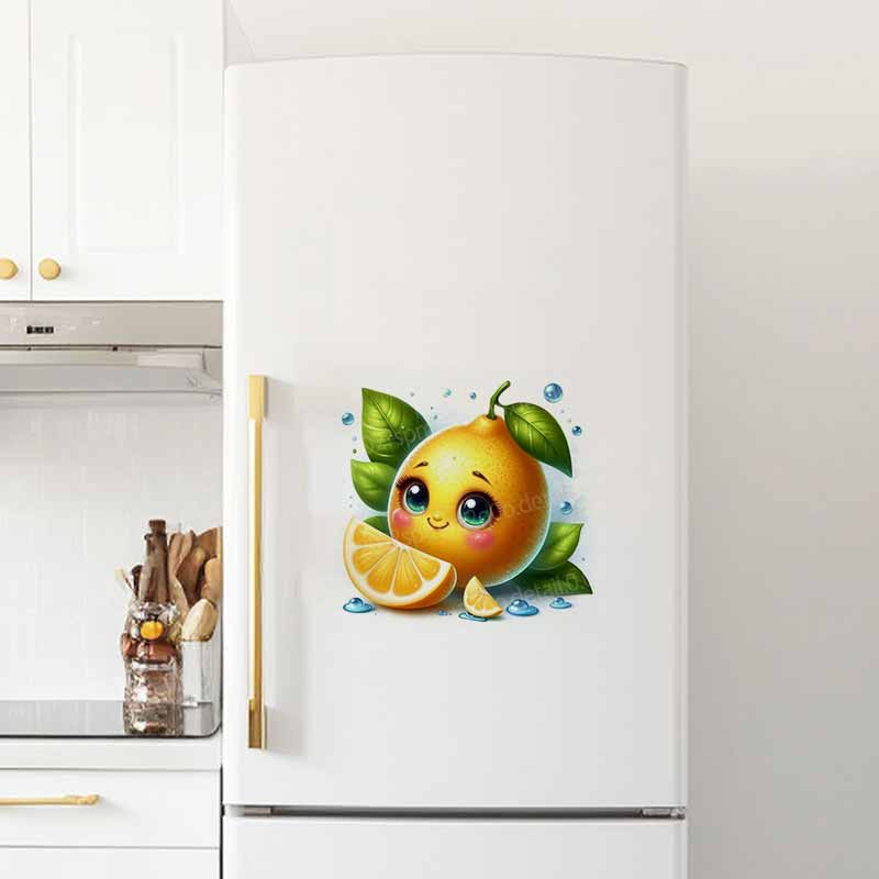 Cute Fruit Emoji Wall Stickers - Home Decor Emoji บทวิจารณ์และราคา