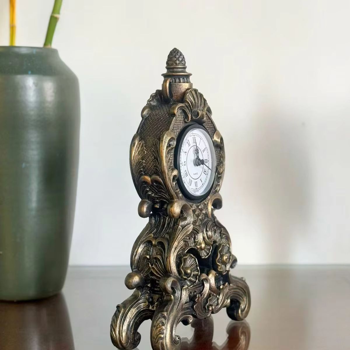 Classic Ticking Retro Resin Ta - Home Decor Living Room Ideas บทวิจารณ์และราคา