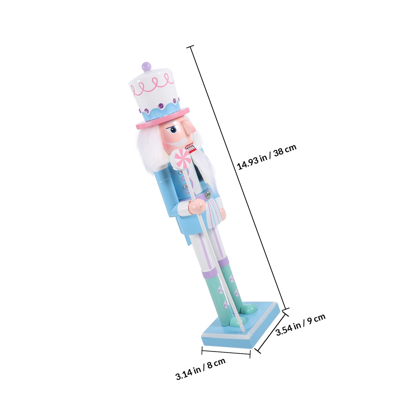Wooden Christmas Nutcracker De - Home Decor Xmas Gifts บทวิจารณ์และราคา