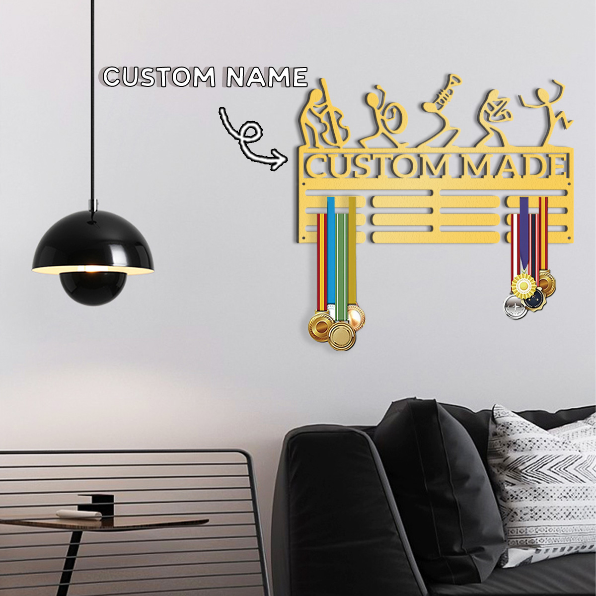 1pc Fashion Band Customized Me - Home Decor Living Room บทวิจารณ์และราคา