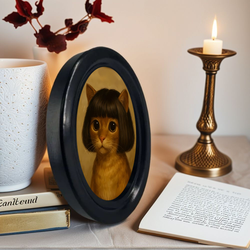 1 Piece of Fun Long-Haired Cat - Home Decor Quirky บทวิจารณ์และราคา